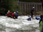 Rafting v Korutanech, Zjezd na eky, kam se mlo kdy podvte. A voda nakonec vyla. S nocovnm v Tee-Pee to nemlo chybu. - fotografie 272