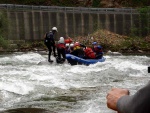 Rafting v Korutanech, Zjezd na eky, kam se mlo kdy podvte. A voda nakonec vyla. S nocovnm v Tee-Pee to nemlo chybu. - fotografie 276