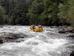 Rafting v Korutanech, Zjezd na eky, kam se mlo kdy podvte. A voda nakonec vyla. S nocovnm v Tee-Pee to nemlo chybu. - fotografie 279