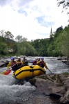 Rafting v Korutanech, Zjezd na eky, kam se mlo kdy podvte. A voda nakonec vyla. S nocovnm v Tee-Pee to nemlo chybu. - fotografie 289