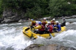 Rafting v Korutanech, Zjezd na eky, kam se mlo kdy podvte. A voda nakonec vyla. S nocovnm v Tee-Pee to nemlo chybu. - fotografie 291