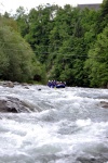 Rafting v Korutanech, Zjezd na eky, kam se mlo kdy podvte. A voda nakonec vyla. S nocovnm v Tee-Pee to nemlo chybu. - fotografie 293