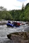 Rafting v Korutanech, Zjezd na eky, kam se mlo kdy podvte. A voda nakonec vyla. S nocovnm v Tee-Pee to nemlo chybu. - fotografie 300