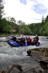 Rafting v Korutanech, Zjezd na eky, kam se mlo kdy podvte. A voda nakonec vyla. S nocovnm v Tee-Pee to nemlo chybu. - fotografie 302