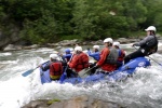 Rafting v Korutanech, Zjezd na eky, kam se mlo kdy podvte. A voda nakonec vyla. S nocovnm v Tee-Pee to nemlo chybu. - fotografie 303