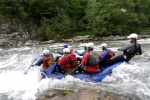 Rafting v Korutanech, Zjezd na eky, kam se mlo kdy podvte. A voda nakonec vyla. S nocovnm v Tee-Pee to nemlo chybu. - fotografie 304