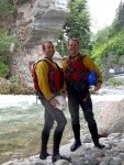 Rafting v Korutanech, Zjezd na eky, kam se mlo kdy podvte. A voda nakonec vyla. S nocovnm v Tee-Pee to nemlo chybu. - fotografie 311