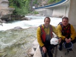 Rafting v Korutanech, Zjezd na eky, kam se mlo kdy podvte. A voda nakonec vyla. S nocovnm v Tee-Pee to nemlo chybu. - fotografie 313