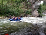 Rafting v Korutanech, Zjezd na eky, kam se mlo kdy podvte. A voda nakonec vyla. S nocovnm v Tee-Pee to nemlo chybu. - fotografie 317