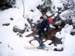 Skialpinistick pechod Krkono, Tsn po Novm roce jsme se vydali na pechod Krkono z Dolnch Mseek a do Janskch Lzn. Poas kzalo svoji drsnj tv, pesto v tmu vldla naprost pohoda. Veer ve finsk kdi tak neml  - fotografie 67