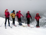 Skialpinistick pechod Krkono, Tsn po Novm roce jsme se vydali na pechod Krkono z Dolnch Mseek a do Janskch Lzn. Poas kzalo svoji drsnj tv, pesto v tmu vldla naprost pohoda. Veer ve finsk kdi tak neml  - fotografie 73