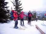 Skialpinistick pechod Krkono, Tsn po Novm roce jsme se vydali na pechod Krkono z Dolnch Mseek a do Janskch Lzn. Poas kzalo svoji drsnj tv, pesto v tmu vldla naprost pohoda. Veer ve finsk kdi tak neml  - fotografie 78