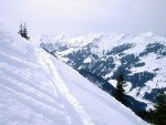 SKIALP ARENA KITZBHL + TUX, Nejprve ndhern poas, pak velk oteplen, mimodn tra na Tuxu, nedln nvtva Kitzbhlu - fotografie 8