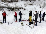 ZKLADN KURZ SKIALPINISMU 15.-17.2.2013, Pardn, v tm ist chlapsk zletost. Brilantn snhov podmnky a pohoda v tmu a dostivost se nco dozvdt. Vichni se nauili skvle nakopnout Harleye a nejen to... - fotografie 1