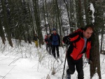 ZKLADN KURZ SKIALPINISMU 15.-17.2.2013, Pardn, v tm ist chlapsk zletost. Brilantn snhov podmnky a pohoda v tmu a dostivost se nco dozvdt. Vichni se nauili skvle nakopnout Harleye a nejen to... - fotografie 4