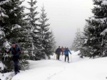 ZKLADN KURZ SKIALPINISMU 15.-17.2.2013, Pardn, v tm ist chlapsk zletost. Brilantn snhov podmnky a pohoda v tmu a dostivost se nco dozvdt. Vichni se nauili skvle nakopnout Harleye a nejen to... - fotografie 20