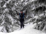 ZKLADN KURZ SKIALPINISMU 15.-17.2.2013, Pardn, v tm ist chlapsk zletost. Brilantn snhov podmnky a pohoda v tmu a dostivost se nco dozvdt. Vichni se nauili skvle nakopnout Harleye a nejen to... - fotografie 22