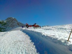 SKIALPY DACHSTEIN msto Silvretty - 2013, Prognza poas na Silvrettu byla tragick, a tak jsme vybrali nhradn een, kter slibovalo dobr poas. A POVEDLO SE! Dky Alponoi, bylo to asn! A to jak dky tmu, tak super chalup a musm - fotografie 17