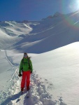 SKIALPY DACHSTEIN msto Silvretty - 2013, Prognza poas na Silvrettu byla tragick, a tak jsme vybrali nhradn een, kter slibovalo dobr poas. A POVEDLO SE! Dky Alponoi, bylo to asn! A to jak dky tmu, tak super chalup a musm - fotografie 29