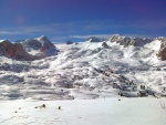 SKIALPY DACHSTEIN msto Silvretty - 2013, Prognza poas na Silvrettu byla tragick, a tak jsme vybrali nhradn een, kter slibovalo dobr poas. A POVEDLO SE! Dky Alponoi, bylo to asn! A to jak dky tmu, tak super chalup a musm - fotografie 36