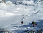 SKIALPY DACHSTEIN msto Silvretty - 2013, Prognza poas na Silvrettu byla tragick, a tak jsme vybrali nhradn een, kter slibovalo dobr poas. A POVEDLO SE! Dky Alponoi, bylo to asn! A to jak dky tmu, tak super chalup a musm - fotografie 61