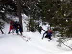 SKIALP ARNA RIEDINGTAL, Pes nepznivou pedpov jsme ulovili fantastick den a super zitky! Lyasky to bylo nron a zejmna nedln krusta byla vivn, ale kdy jsou v tmu dob lyai, nen co eit! - fotografie 12