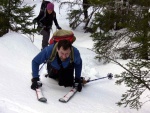 SKIALP ARNA RIEDINGTAL, Pes nepznivou pedpov jsme ulovili fantastick den a super zitky! Lyasky to bylo nron a zejmna nedln krusta byla vivn, ale kdy jsou v tmu dob lyai, nen co eit! - fotografie 13