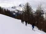 SKIALP ARNA RIEDINGTAL, Pes nepznivou pedpov jsme ulovili fantastick den a super zitky! Lyasky to bylo nron a zejmna nedln krusta byla vivn, ale kdy jsou v tmu dob lyai, nen co eit! - fotografie 17