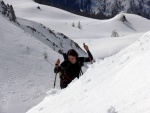 SKIALP ARNA RIEDINGTAL, Pes nepznivou pedpov jsme ulovili fantastick den a super zitky! Lyasky to bylo nron a zejmna nedln krusta byla vivn, ale kdy jsou v tmu dob lyai, nen co eit! - fotografie 47