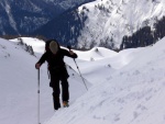 SKIALP ARNA RIEDINGTAL, Pes nepznivou pedpov jsme ulovili fantastick den a super zitky! Lyasky to bylo nron a zejmna nedln krusta byla vivn, ale kdy jsou v tmu dob lyai, nen co eit! - fotografie 57