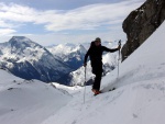 SKIALP ARNA RIEDINGTAL, Pes nepznivou pedpov jsme ulovili fantastick den a super zitky! Lyasky to bylo nron a zejmna nedln krusta byla vivn, ale kdy jsou v tmu dob lyai, nen co eit! - fotografie 62