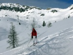 SKIALP ARNA RIEDINGTAL, Pes nepznivou pedpov jsme ulovili fantastick den a super zitky! Lyasky to bylo nron a zejmna nedln krusta byla vivn, ale kdy jsou v tmu dob lyai, nen co eit! - fotografie 121