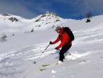 SKIALP ARNA RIEDINGTAL, Pes nepznivou pedpov jsme ulovili fantastick den a super zitky! Lyasky to bylo nron a zejmna nedln krusta byla vivn, ale kdy jsou v tmu dob lyai, nen co eit! - fotografie 125