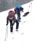 ZKLADN KURZ SKIALPINISMU 29.-31.3.2013, Tak to tu dlouho nebylo, takov zima na konci bezna nen pln standard. No prost jsme si to uili jak uprosted nejlep zimy, prost ndhera. - fotografie 47