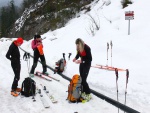 DACHSTEIN SKIALP - PRO OPRAVDOV DMY, Poas strailo a vypadalo, e nebude nic moc, ale nakonec jsme si to myslm vichni dost uili, vetn ochotnho Richarda (jeden z nejlepch chata co znm). - fotografie 5