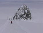 DACHSTEIN SKIALP - PRO OPRAVDOV DMY, Poas strailo a vypadalo, e nebude nic moc, ale nakonec jsme si to myslm vichni dost uili, vetn ochotnho Richarda (jeden z nejlepch chata co znm). - fotografie 49