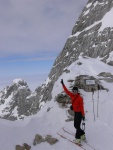 DACHSTEIN SKIALP - PRO OPRAVDOV DMY, Poas strailo a vypadalo, e nebude nic moc, ale nakonec jsme si to myslm vichni dost uili, vetn ochotnho Richarda (jeden z nejlepch chata co znm). - fotografie 67