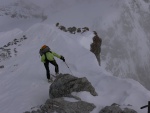 DACHSTEIN SKIALP - PRO OPRAVDOV DMY, Poas strailo a vypadalo, e nebude nic moc, ale nakonec jsme si to myslm vichni dost uili, vetn ochotnho Richarda (jeden z nejlepch chata co znm). - fotografie 70