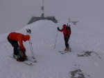 DACHSTEIN SKIALP - PRO OPRAVDOV DMY, Poas strailo a vypadalo, e nebude nic moc, ale nakonec jsme si to myslm vichni dost uili, vetn ochotnho Richarda (jeden z nejlepch chata co znm). - fotografie 71