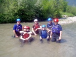 DIVOK RAFTING NA NOCE, ISARCU A PASIRIU, Velmi tepl poas tentokrt naavnilo tyto divok eky na opravdu megavodu. I Kdy jsme vymnili Isel za Mll vbec to nevadilo, Megavoda na Noce a pardn lucht na Pasiriu to dokonale vynahradili. - fotografie 14