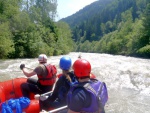 DIVOK RAFTING NA NOCE, ISARCU A PASIRIU, Velmi tepl poas tentokrt naavnilo tyto divok eky na opravdu megavodu. I Kdy jsme vymnili Isel za Mll vbec to nevadilo, Megavoda na Noce a pardn lucht na Pasiriu to dokonale vynahradili. - fotografie 15