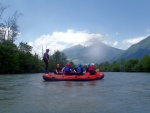 DIVOK RAFTING NA NOCE, ISARCU A PASIRIU, Velmi tepl poas tentokrt naavnilo tyto divok eky na opravdu megavodu. I Kdy jsme vymnili Isel za Mll vbec to nevadilo, Megavoda na Noce a pardn lucht na Pasiriu to dokonale vynahradili. - fotografie 19