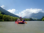 DIVOK RAFTING NA NOCE, ISARCU A PASIRIU, Velmi tepl poas tentokrt naavnilo tyto divok eky na opravdu megavodu. I Kdy jsme vymnili Isel za Mll vbec to nevadilo, Megavoda na Noce a pardn lucht na Pasiriu to dokonale vynahradili. - fotografie 23