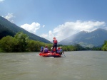 DIVOK RAFTING NA NOCE, ISARCU A PASIRIU, Velmi tepl poas tentokrt naavnilo tyto divok eky na opravdu megavodu. I Kdy jsme vymnili Isel za Mll vbec to nevadilo, Megavoda na Noce a pardn lucht na Pasiriu to dokonale vynahradili. - fotografie 24