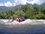 DIVOK RAFTING NA NOCE, ISARCU A PASIRIU, Velmi tepl poas tentokrt naavnilo tyto divok eky na opravdu megavodu. I Kdy jsme vymnili Isel za Mll vbec to nevadilo, Megavoda na Noce a pardn lucht na Pasiriu to dokonale vynahradili. - fotografie 26