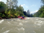 DIVOK RAFTING NA NOCE, ISARCU A PASIRIU, Velmi tepl poas tentokrt naavnilo tyto divok eky na opravdu megavodu. I Kdy jsme vymnili Isel za Mll vbec to nevadilo, Megavoda na Noce a pardn lucht na Pasiriu to dokonale vynahradili. - fotografie 27