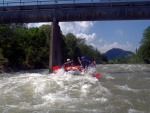 DIVOK RAFTING NA NOCE, ISARCU A PASIRIU, Velmi tepl poas tentokrt naavnilo tyto divok eky na opravdu megavodu. I Kdy jsme vymnili Isel za Mll vbec to nevadilo, Megavoda na Noce a pardn lucht na Pasiriu to dokonale vynahradili. - fotografie 33