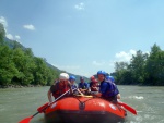 DIVOK RAFTING NA NOCE, ISARCU A PASIRIU, Velmi tepl poas tentokrt naavnilo tyto divok eky na opravdu megavodu. I Kdy jsme vymnili Isel za Mll vbec to nevadilo, Megavoda na Noce a pardn lucht na Pasiriu to dokonale vynahradili. - fotografie 36