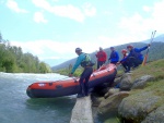 DIVOK RAFTING NA NOCE, ISARCU A PASIRIU, Velmi tepl poas tentokrt naavnilo tyto divok eky na opravdu megavodu. I Kdy jsme vymnili Isel za Mll vbec to nevadilo, Megavoda na Noce a pardn lucht na Pasiriu to dokonale vynahradili. - fotografie 44