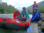 DIVOK RAFTING NA NOCE, ISARCU A PASIRIU, Velmi tepl poas tentokrt naavnilo tyto divok eky na opravdu megavodu. I Kdy jsme vymnili Isel za Mll vbec to nevadilo, Megavoda na Noce a pardn lucht na Pasiriu to dokonale vynahradili. - fotografie 45